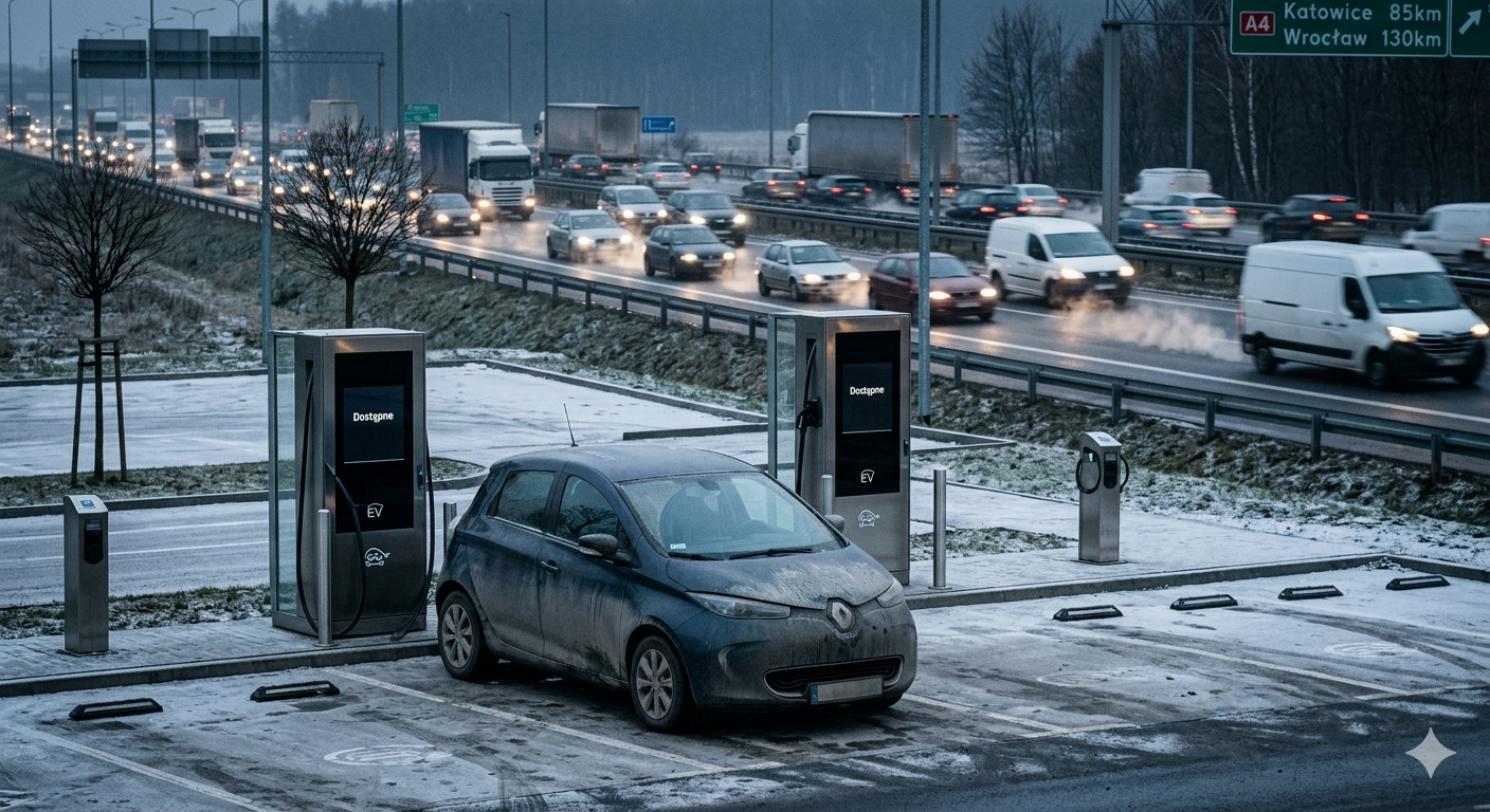 Elektryczny nokaut na początku lutego. Polacy masowo wracają do klasyki