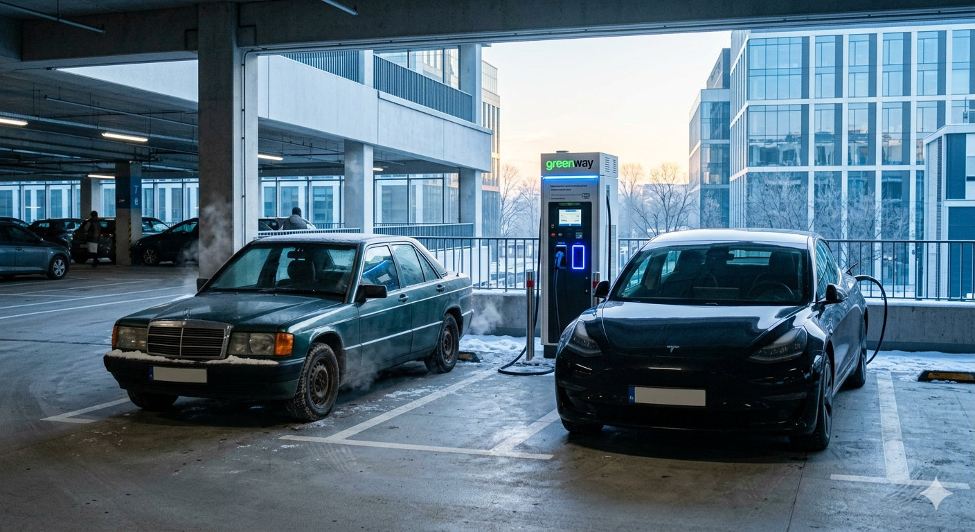 Luty 2026: Rynek aut w Polsce łapie oddech. Benzyna nokautuje elektryki, a „używki z kraju” wracają do gry