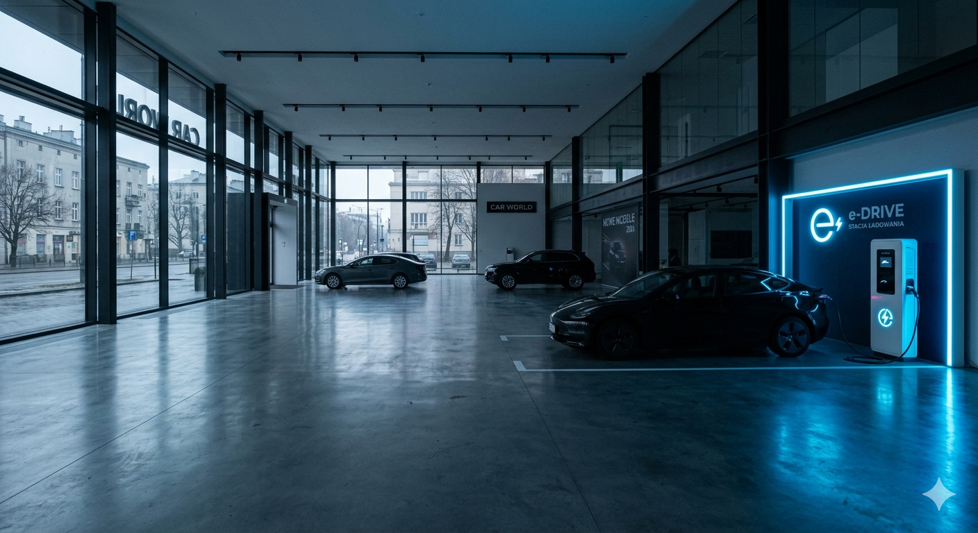 Marzec zaczyna się od hamowania: rynek aut w Polsce traci impet, ale elektryki idą pod prąd