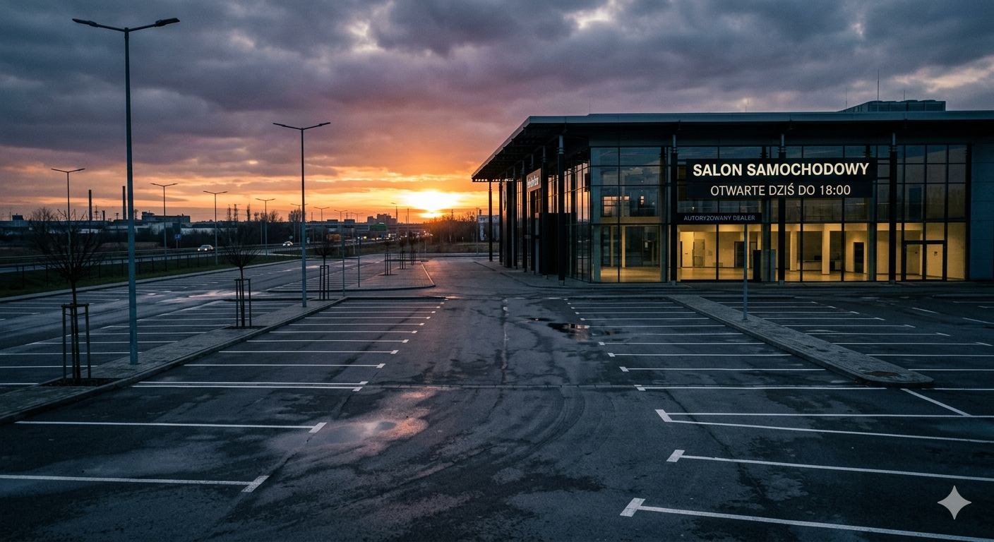 Nokaut na starcie kwietnia: Rynek aut w Polsce zwalnia do niebezpiecznego poziomu